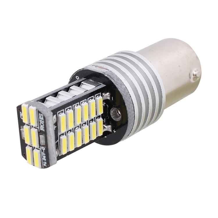 2PCS 1156/BA15S 6W 30SMD 4014 900LM White Light 6500K Decode LED Car Brake / Steering Light