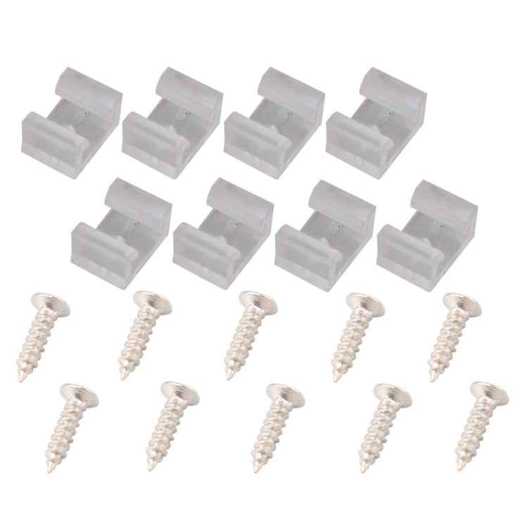 2 PCS 4.5W 270LM 6500K 597-577nm White + Yellow Wired LED Tube Daytime Running Light DRL Steering Lamp, DC12V, Lamp Length:45cm