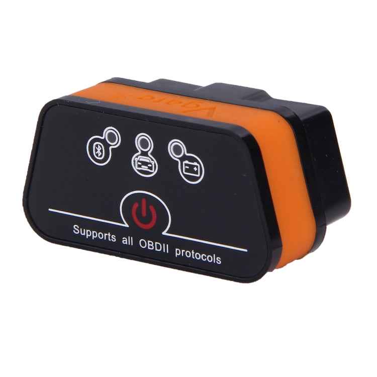 Vgate iCar II Super Mini ELM327 OBDII Bluetooth V3.0 Car Scanner Tool, Support Android OS, Support All OBDII Protocols