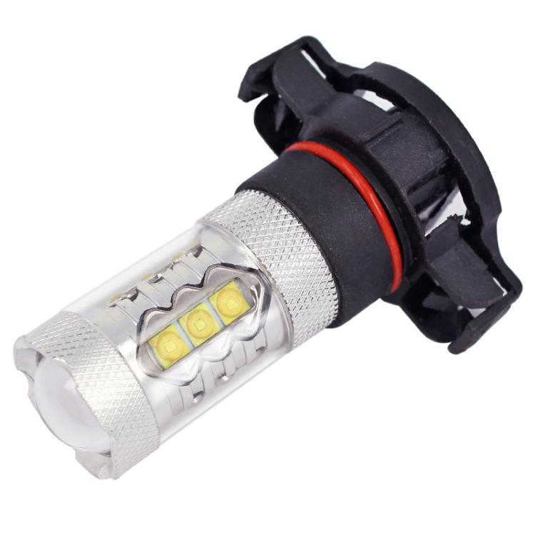 H16 80W 850LM White Light 16-3535-LEDs Car Daytime Running Light Front Fog Light Bulb, DC 12-24V, H16 80W