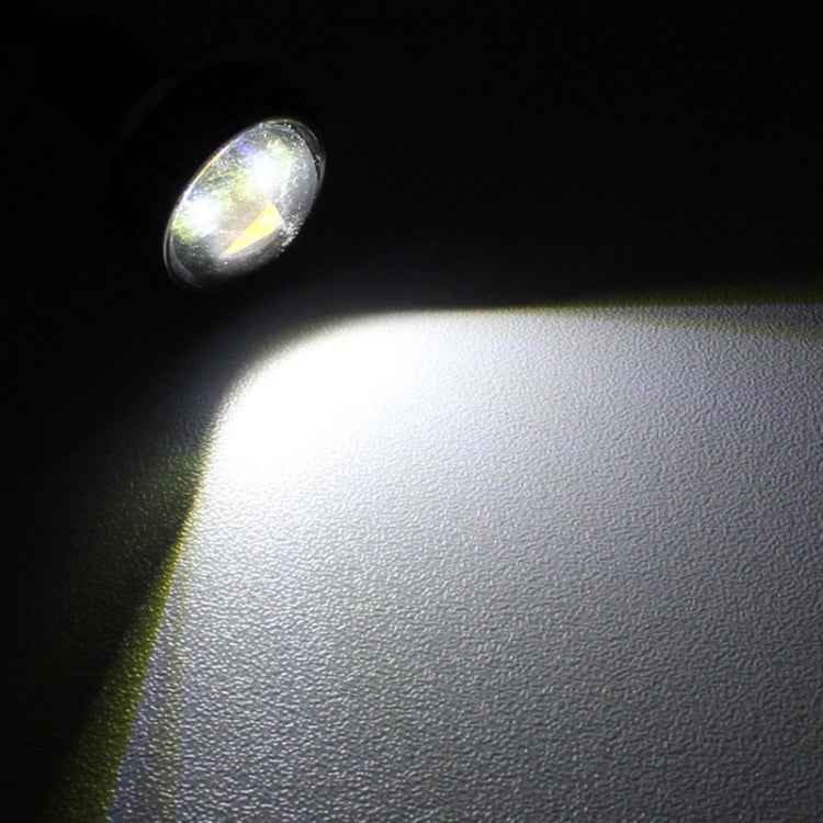 2 PCS 22.5mm 2W 200LM White + Yellow Light 4 LED SMD 5630 Eagle Eye Car Steering Light Daytime Running Light