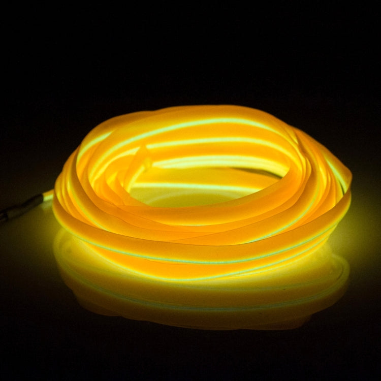 Waterproof Flat Flexible Car Strip Light with Driver for Car Decoration, Length: 5m, 5M