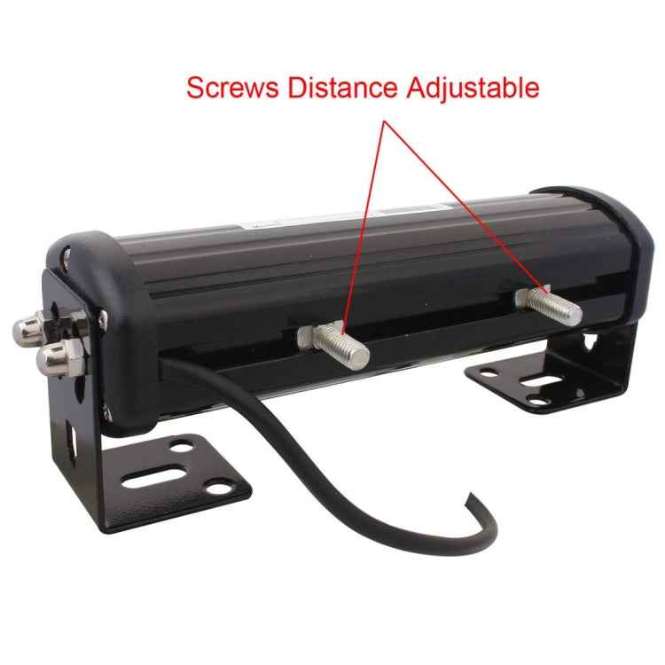 2 PCS 6 inch 6 LED 2 x 18W Car Flash Warning Light Red + Blue Change White Waterproof Emergency Light, DC 12V