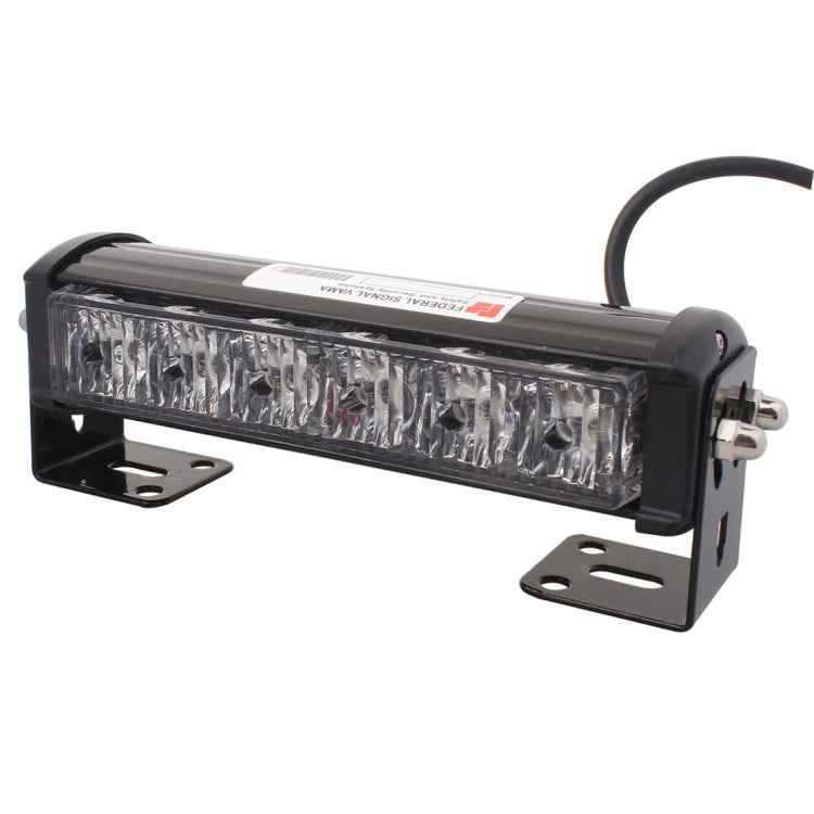 2 PCS 6 inch 6 LED 2 x 18W Car Flash Warning Light Yellow Change White Waterproof Emergency Light, DC 12V