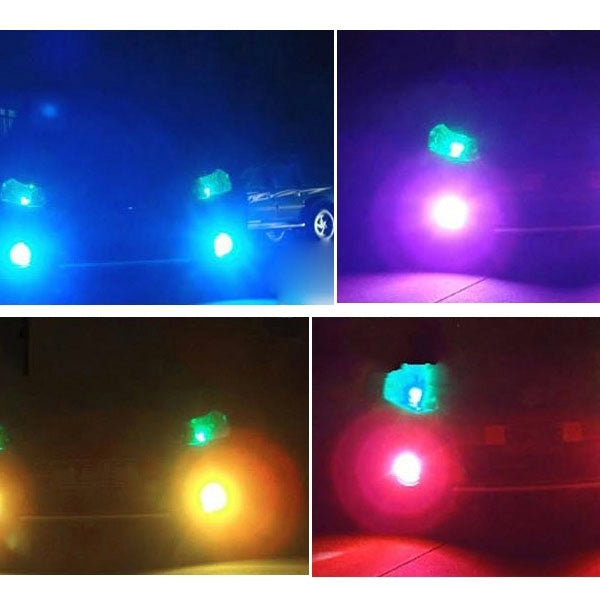 Protective Decoration Flash Point Car Light Membrane /Lamp Sticker, Size: 195cm x 30cm