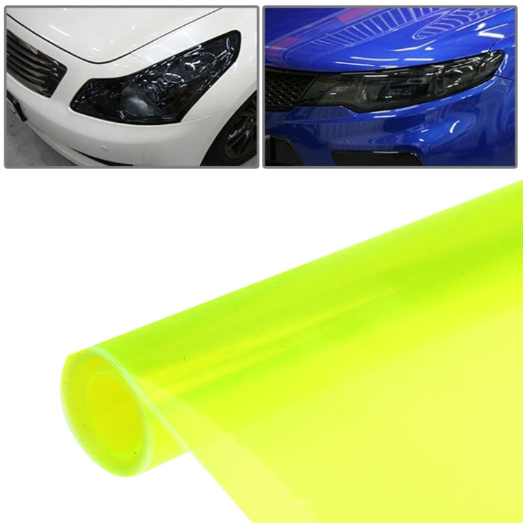 Protective Decoration Flash Point Car Light Membrane /Lamp Sticker, Size: 195cm x 30cm, Baby Blue, Fluorescent Green, Pink, Crystal Green, Matte Black, Dark Blue, Grey Black, Dark Black