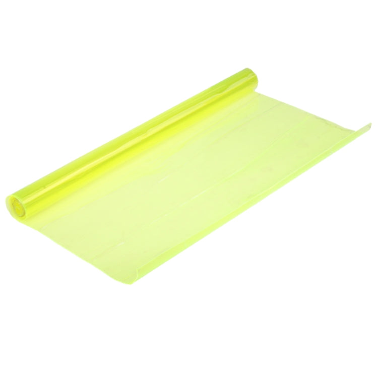 Protective Decoration Flash Point Car Light Membrane /Lamp Sticker, Size: 195cm x 30cm, Fluorescent Green, Pink, Crystal Green, Matte Black, Dark Blue, Grey Black, Dark Black, Baby Blue