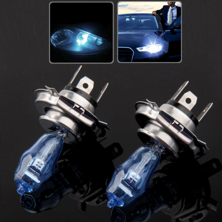 Halogen Bulb, Super White Car Headlight Bulb, 12 V / 100W, 6000K 2400 LM (Pair), HOD 9006, HOD H3, HOD H7, HOD 9005, HOD H4