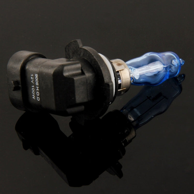 Halogen Bulb, Super White Car Headlight Bulb, 12 V / 100W, 6000K 2400 LM (Pair), HOD 9006, HOD H3, HOD H7, HOD 9005, HOD H4