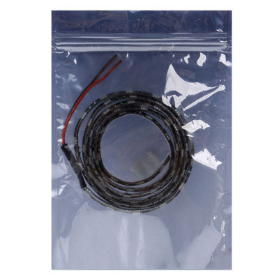 White 60 LED 5050 SMD Waterproof Flexible Car Strip Light, DC 12V, Length: 1m, S-CMS-8113R, S-CMS-8113W