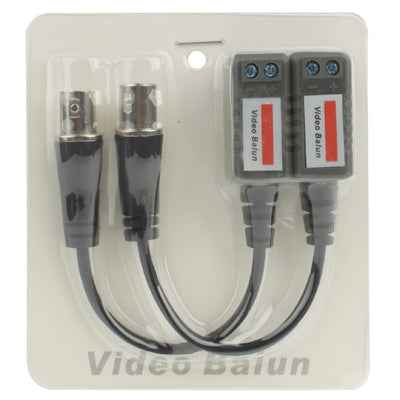 2 PCS 1 Channel Passive Video Transceiver, 1 Channel