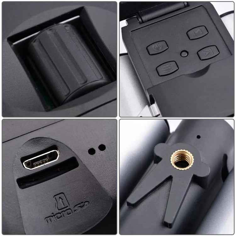 DB618B 10X25 Zoom 10mm Objective Lens HD 1280x960P 1.5 inch LCD Screen Binocular Telescope Digital Camera