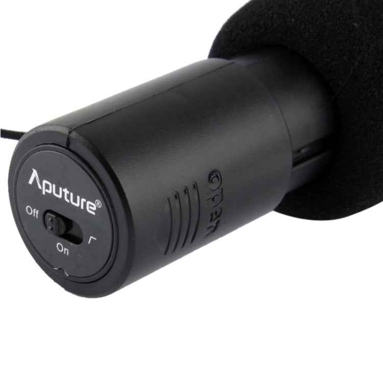 Aputure V-MIC D1 Directional Condenser Shotgun Microphone, Support 360 Degree Pan / 180 Degree Tilt