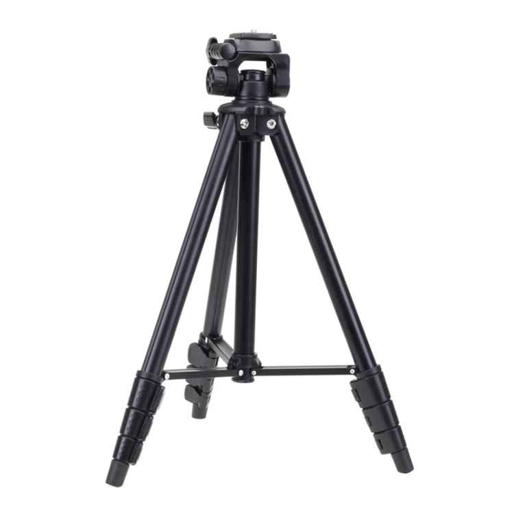 YUNTENG VCT-681 138cm SLR / Micro-SLR / Digital Cameras Tripod Stand, 4-Section Folding Aluminum Legs, Suitable for Canon / Nikon / Panasonic / Pentax / Casio / Sony / Fuji (Load Capacity: 3kg)
