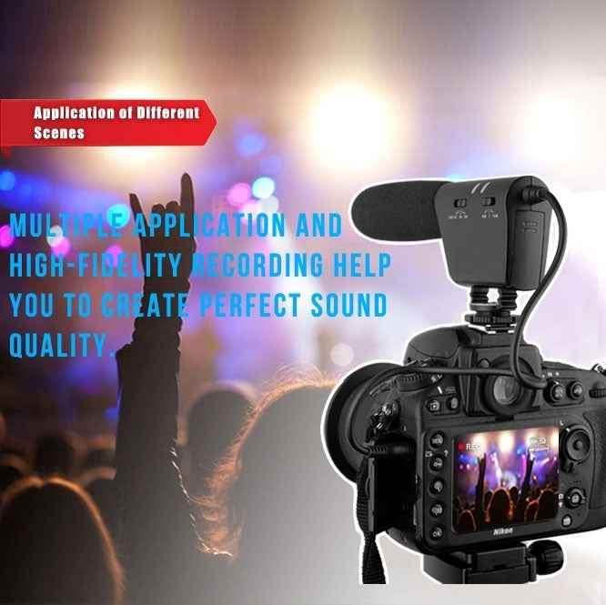 TAKSTAR SGC-598 Professional Photography Interview Dedicated Microphone for DSLR & DV Camcorder