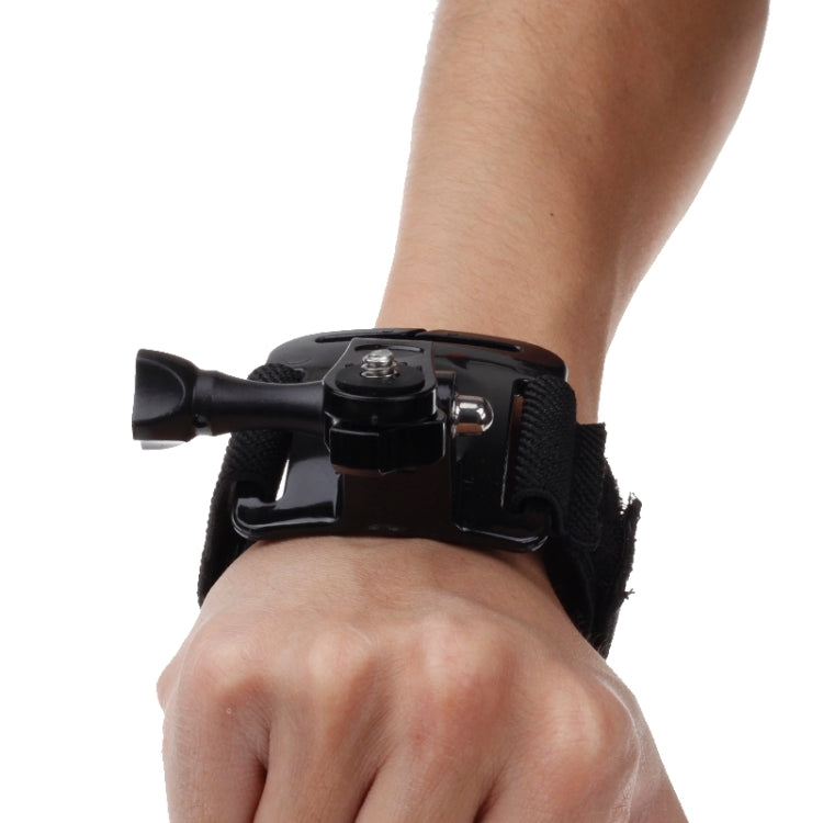 GP110 Arm Belt / Wrist Strap + Connecter Mount for GoPro, Insta360, DJI and Other Action Cameras
