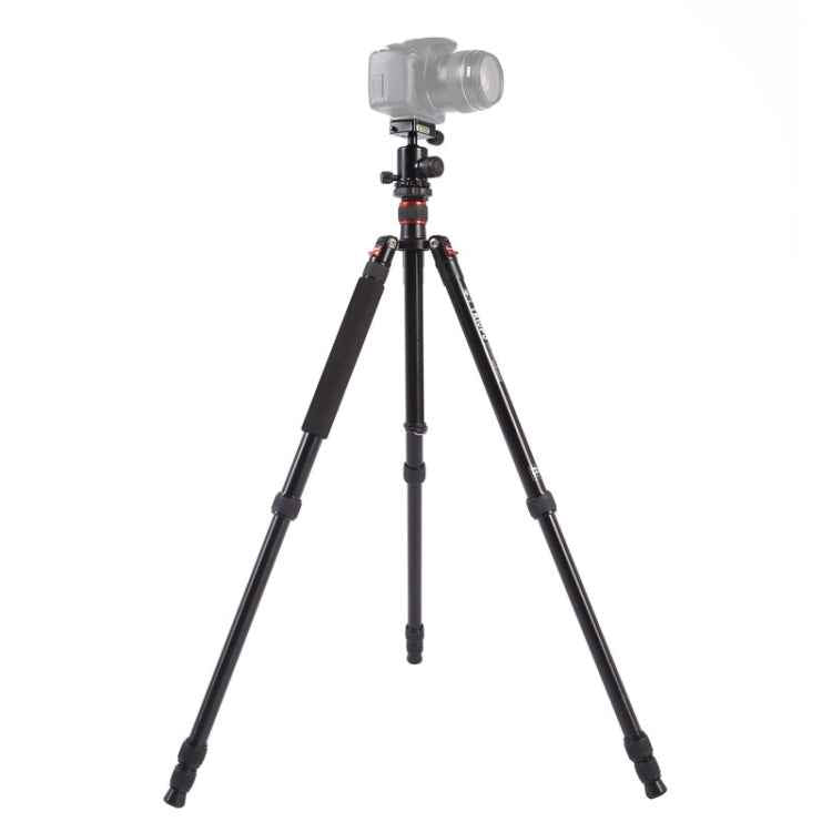 Triopo MT-2504C Adjustable Portable Aluminum Tripod with NB-1S Ball Head for Canon Nikon Sony DSLR Camera