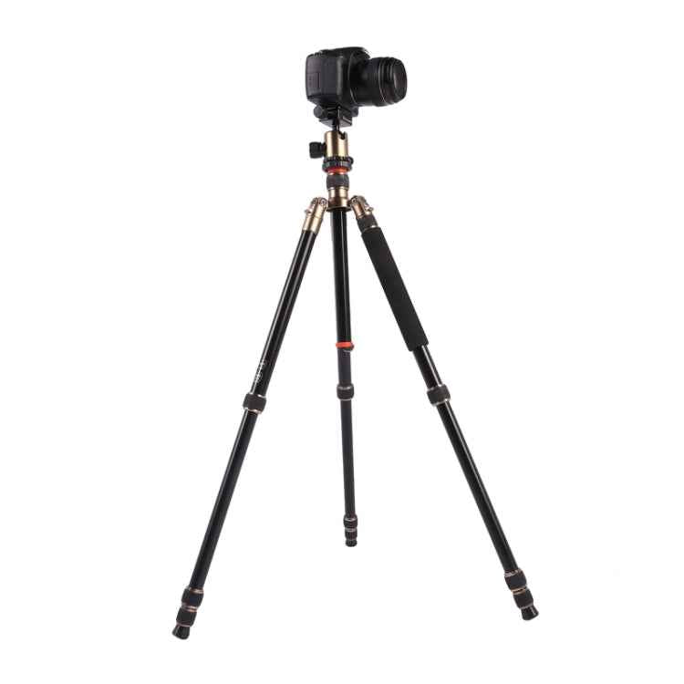Triopo MT-2504C Adjustable Portable Aluminum Tripod with NB-1S Ball Head for Canon Nikon Sony DSLR Camera