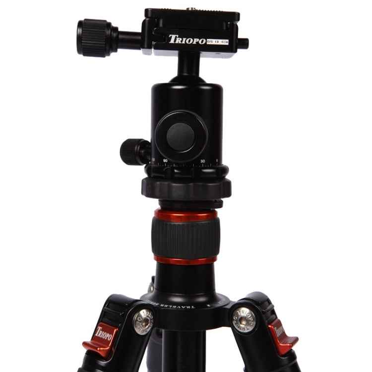 Triopo MT-2504C Adjustable Portable Aluminum Tripod with NB-1S Ball Head for Canon Nikon Sony DSLR Camera