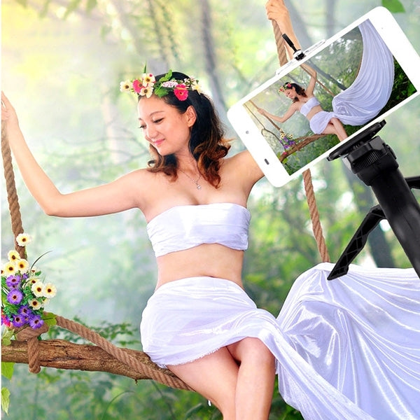 Portable Hand Grip / Mini Tripod Stand Steadicam Curve with Straight Clip for GoPro HERO 4 / 3 / 3+ / SJ4000 / SJ5000 / SJ6000 Sports DV / Digital Camera / iPhone , Galaxy and other Mobile Phone