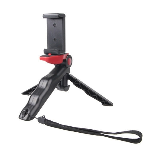 Portable Hand Grip / Mini Tripod Stand Steadicam Curve with Straight Clip for GoPro HERO 4 / 3 / 3+ / SJ4000 / SJ5000 / SJ6000 Sports DV / Digital Camera / iPhone , Galaxy and other Mobile Phone