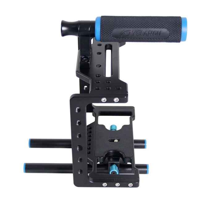 YELANGU YLG0108D Protective Cage Handle Stabilizer Top Set for DSLR Camera