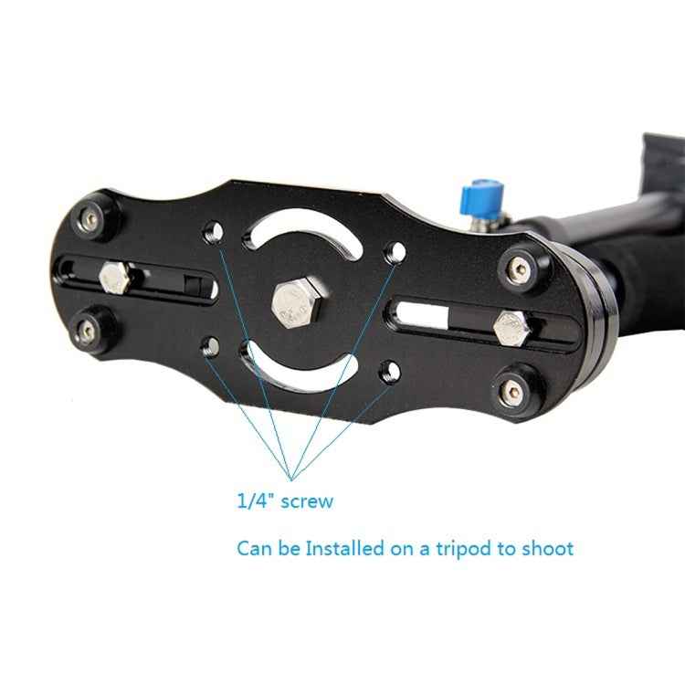 YELANGU S40L 40cm Aluminum Alloy Handheld Stabilizer for DSLR Camera DV