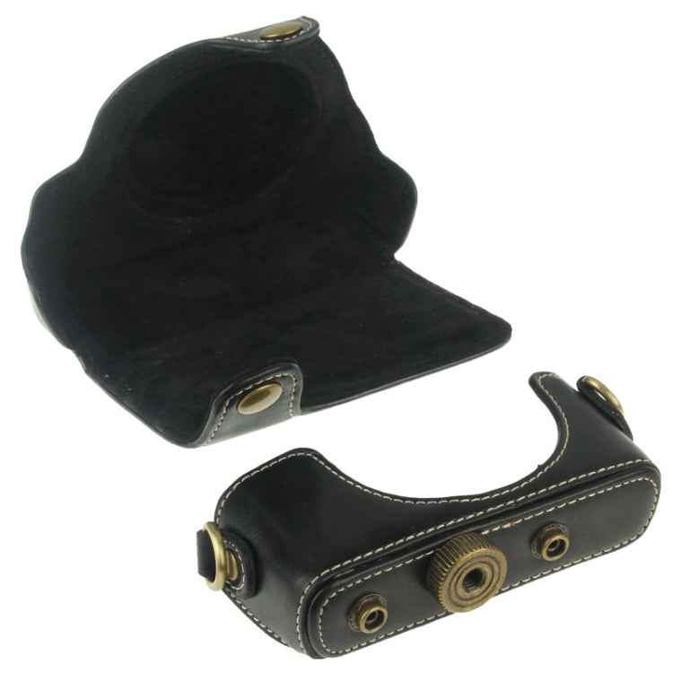Retro Style PU Leather Camera Case Bag with Strap for Sony RX100 M3 / M4 / M5