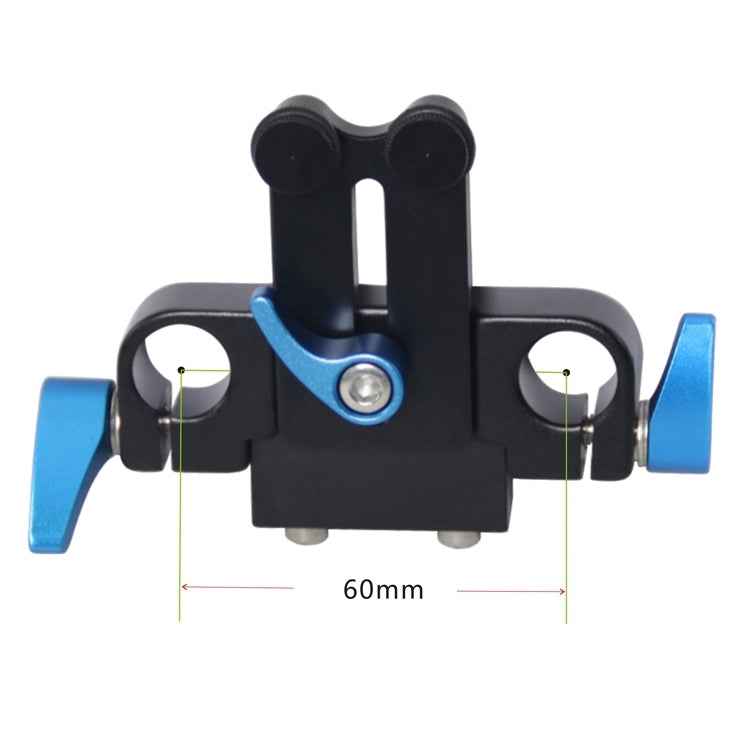 YEANGU YLG1005H 15mm Simple Stents Rail Rod for SLR Cameras