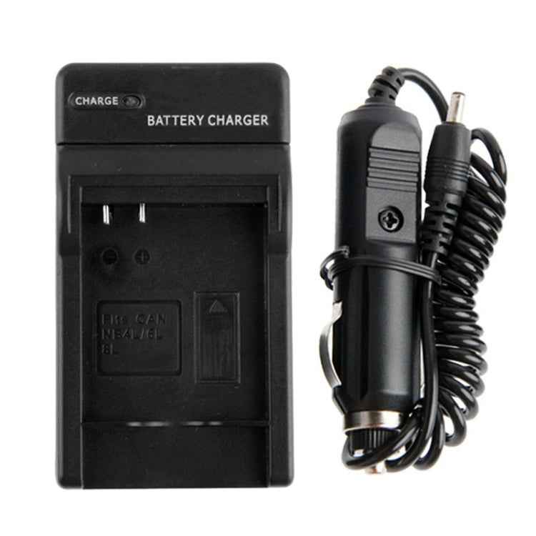 Digital Camera Battery Car Charger for Canon NB-4L / NB-6L / NB-8L