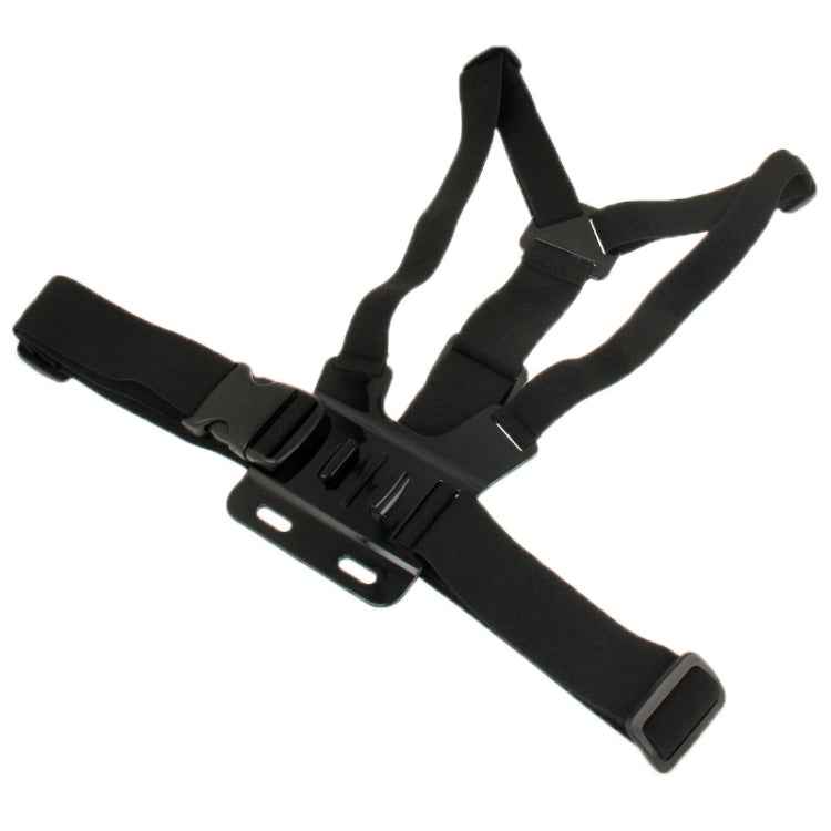 Extreme Sport Front Chest Elastic Belt Shoulder Strap Mount Holder for GoPro, Insta360, DJI and Other Action Cameras