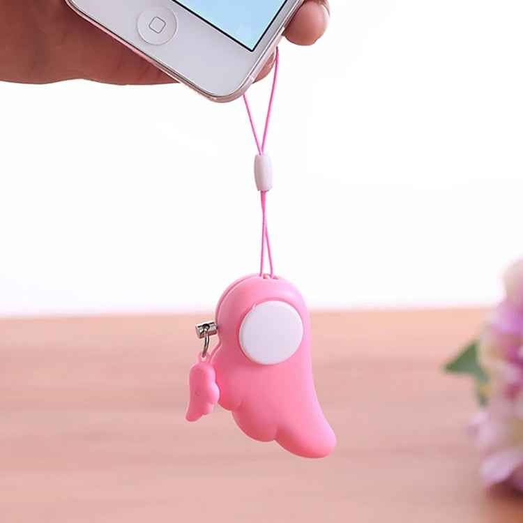 Angel Wing Anti-rape Device Personal Alarm, Self-defense Defend Wolf, Mini Alarm with 90dB Alarm Sound for Girl and Kids