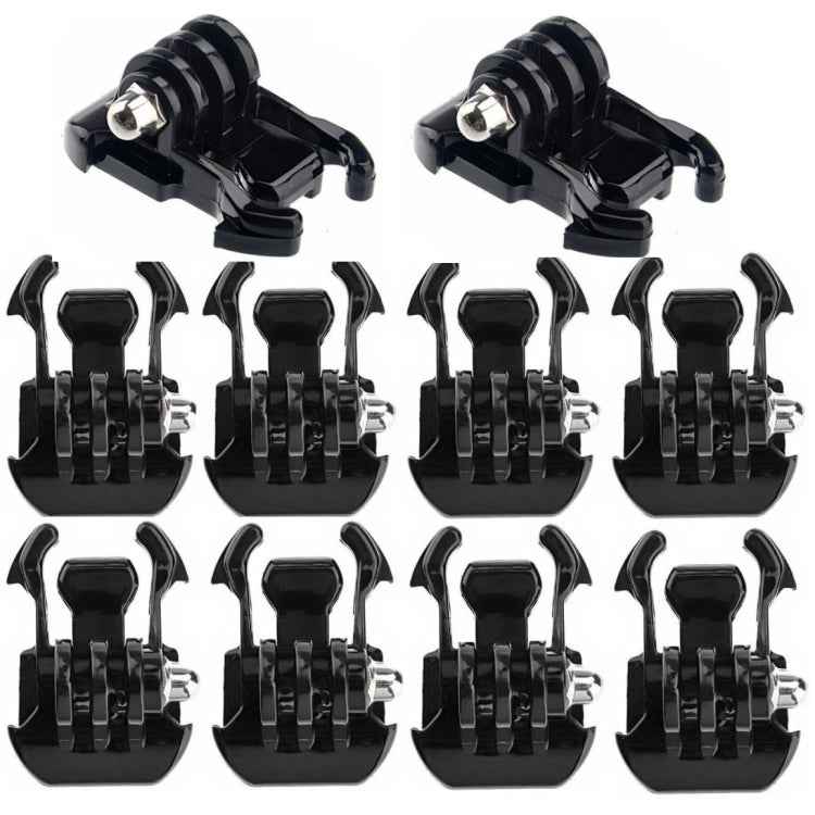 2 PCS ST-06 Basic Strap Mount Surface Buckle for GoPro, Insta360, DJI and Other Action Cameras