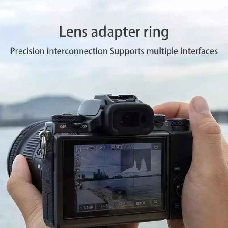 EOS-M4/3 Lens Mount Stepping Ring, 4/3 Lens