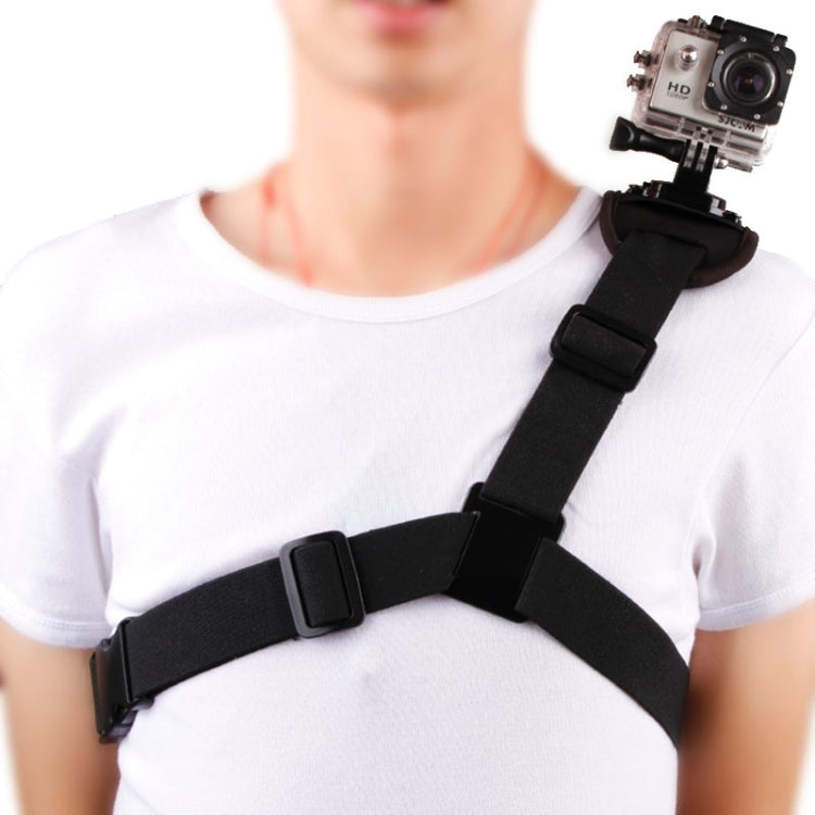 360 Degree Rotary Special Sports Single Shoulder DV Chest Belt for GoPro, Insta360, DJI and Other Action Cameras