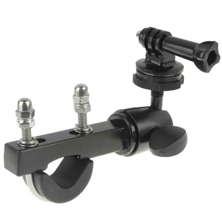 Handlebar Seatpost Big Pole Mount Bike Moto Bicycle Clamp with Tripod Mount Adapter & Screw for GoPro, Insta360, DJI and Other Action Cameras