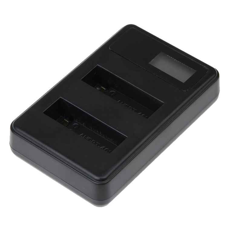 LCD Screen Dual Batteries Charger for GoPro HERO4 (AHDBT-401), Displays Charging Capacity (GP258-C)