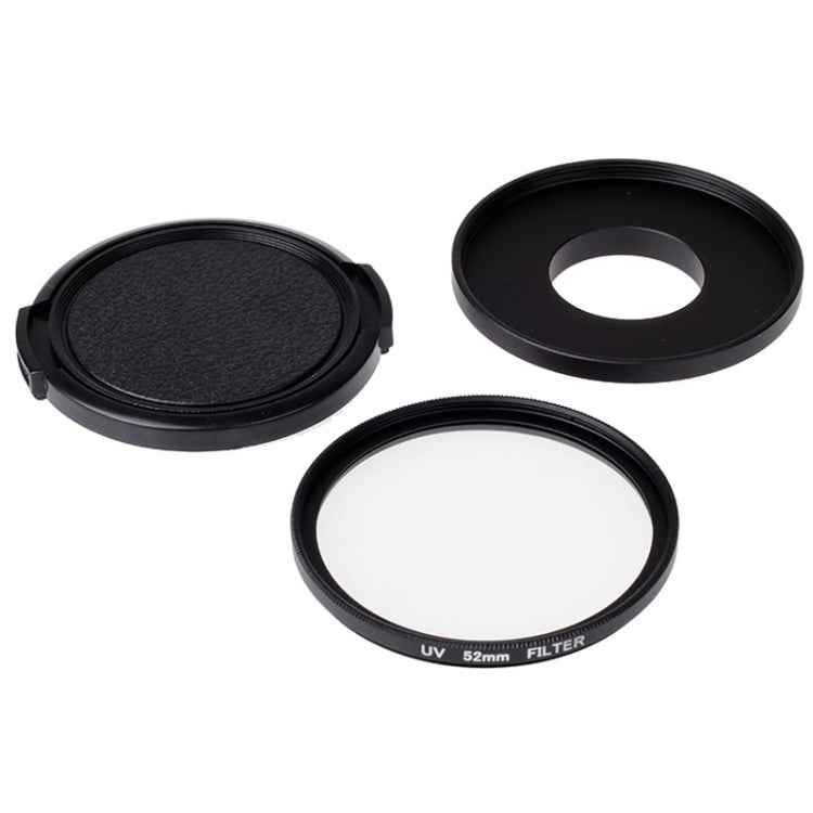 52mm UV Filter Lens Filter with Cap for Xiaomi Xiaoyi 4K+ / 4K, Xiaoyi Lite, Xiaoyi Sport Camera