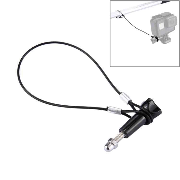 Stainless Steel Lanyard / Tether with Screw for GoPro HERO11 Black/HERO10 Black / HERO9 Black /HERO8 Black /7 /6/ 5 /5 Session /4 /3+ /3 /2 /1
