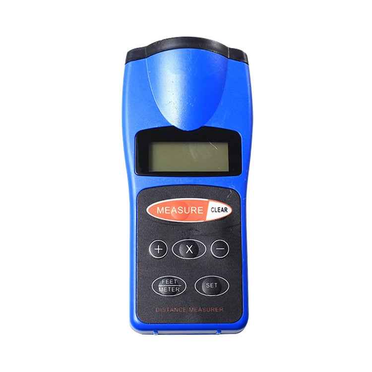 Ultrasonic Laser Point LED Distance Measure Meter Tool