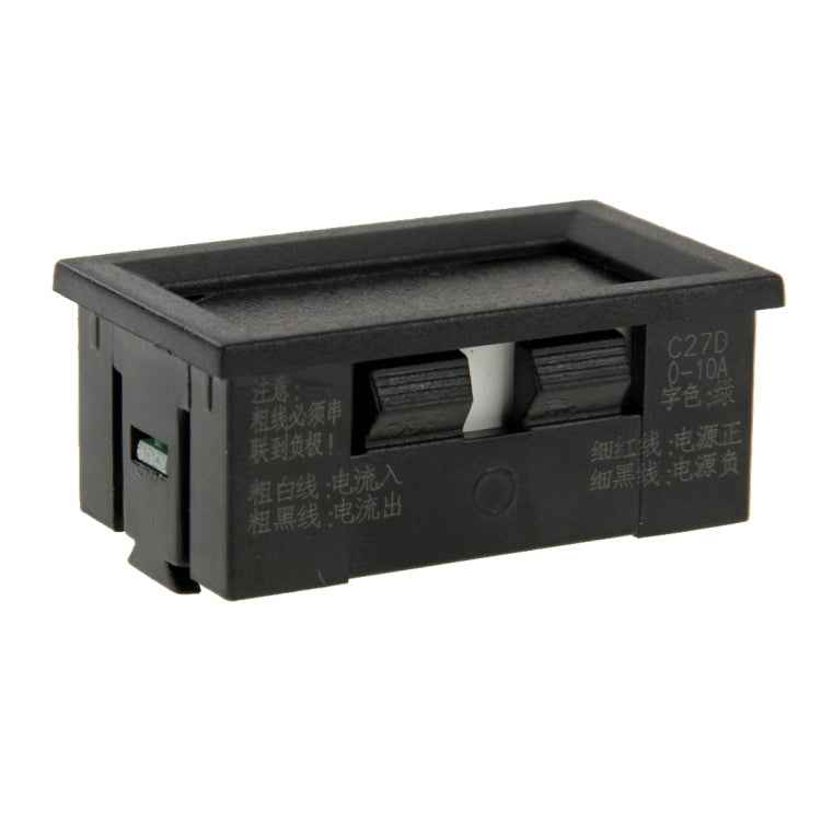 C27D Green Display LED Digital DC 0-10A Current Meter, S-DT-0531G, S-DT-0531L, S-DT-0531R