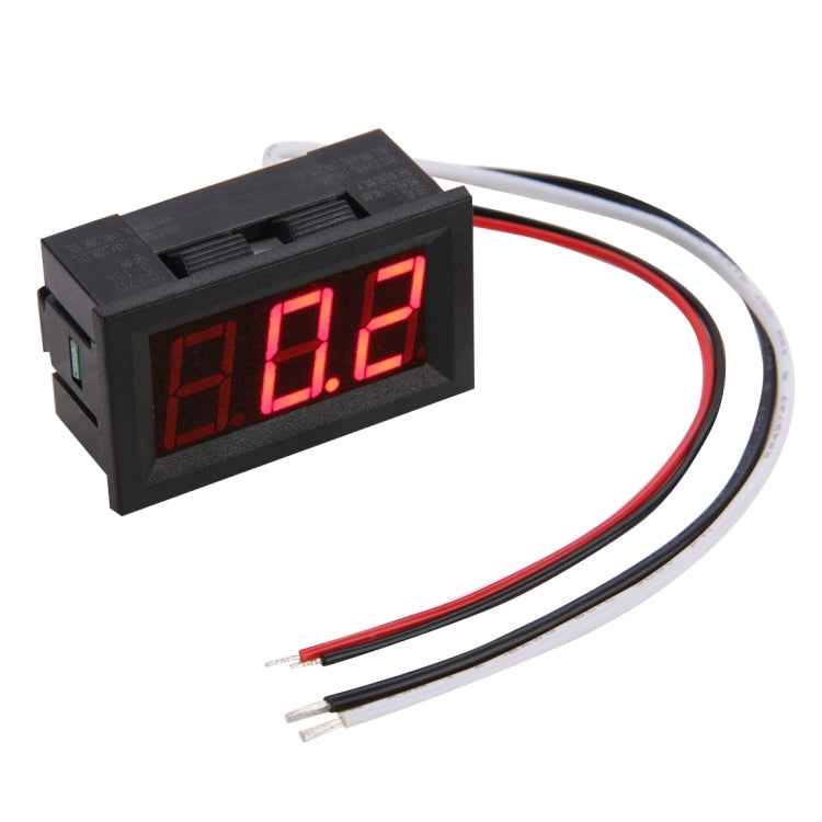 C27D Green Display LED Digital DC 0-10A Current Meter, S-DT-0531G, S-DT-0531L, S-DT-0531R