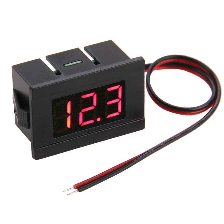 V33D 2 Wires Mini Digital Voltage Meter, Measure Voltage: DC 4.5-120V