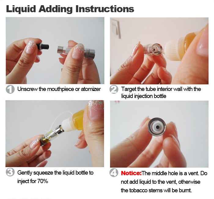 CE4S 900mAh Single Rod Quit Smoking USB Rechargeable Electronic Cigarettes with 1.6mL Detachable Atomizer, S-EC-0120, S-EC-0120B, S-EC-0120S, S-EC-0120W