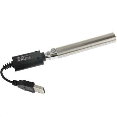 2 PCS 1100mAh T2S Quit Smoking USB Rechargeable Electronic Cigarettes with 2.4mL Transparent Detachable Atomizer