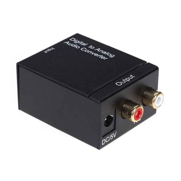 Digital Optical Coax to Analog RCA Audio Converter