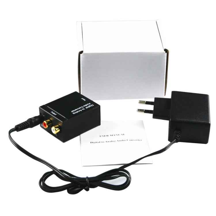 Digital Optical Coax to Analog RCA Audio Converter