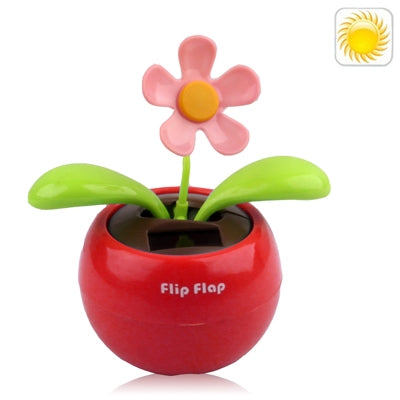 Solar Flip Flap Flower, Random Flower Color Delivery, S-ET-0115, S-ET-0115BE, S-ET-0115F, S-ET-0115G, S-ET-0115R