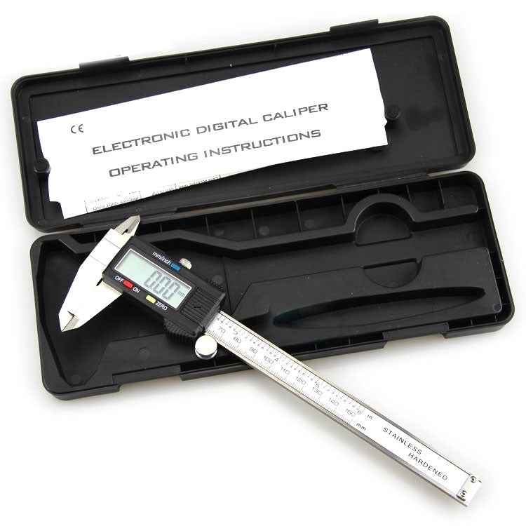 LCD Digital Vernier Caliper/Micrometer, Measure Range: 150 mm (6 inch), 150 mm Vernier Caliper