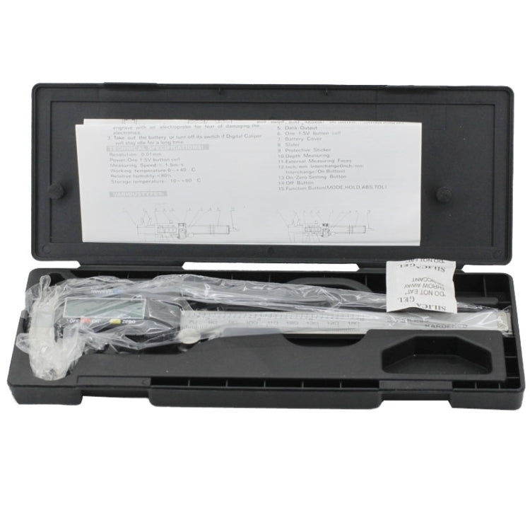 LCD Digital Vernier Caliper/Micrometer, Measure Range: 150 mm (6 inch), 150 mm Vernier Caliper